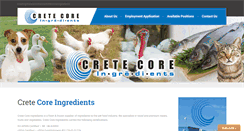 Desktop Screenshot of cretecoreingredients.com